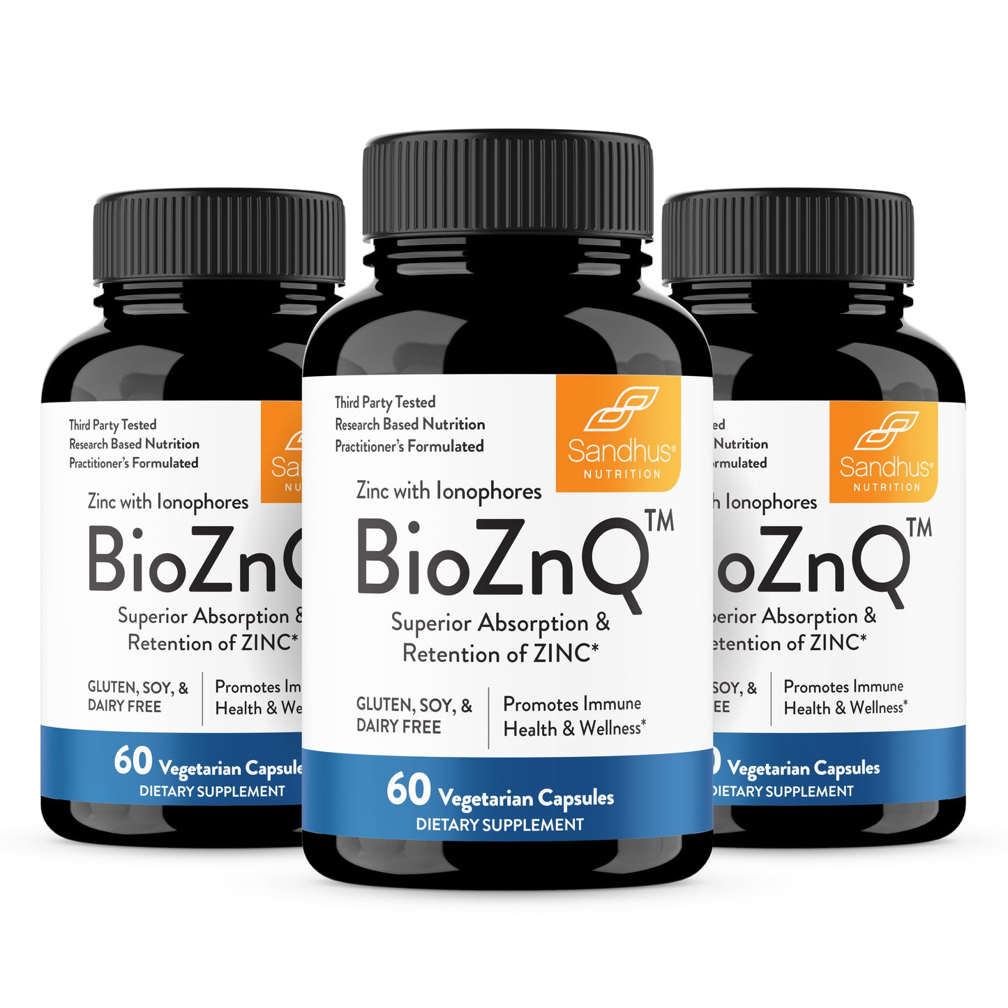 BioZnQ - Zinc with Quercetin Capsules 60 Ct