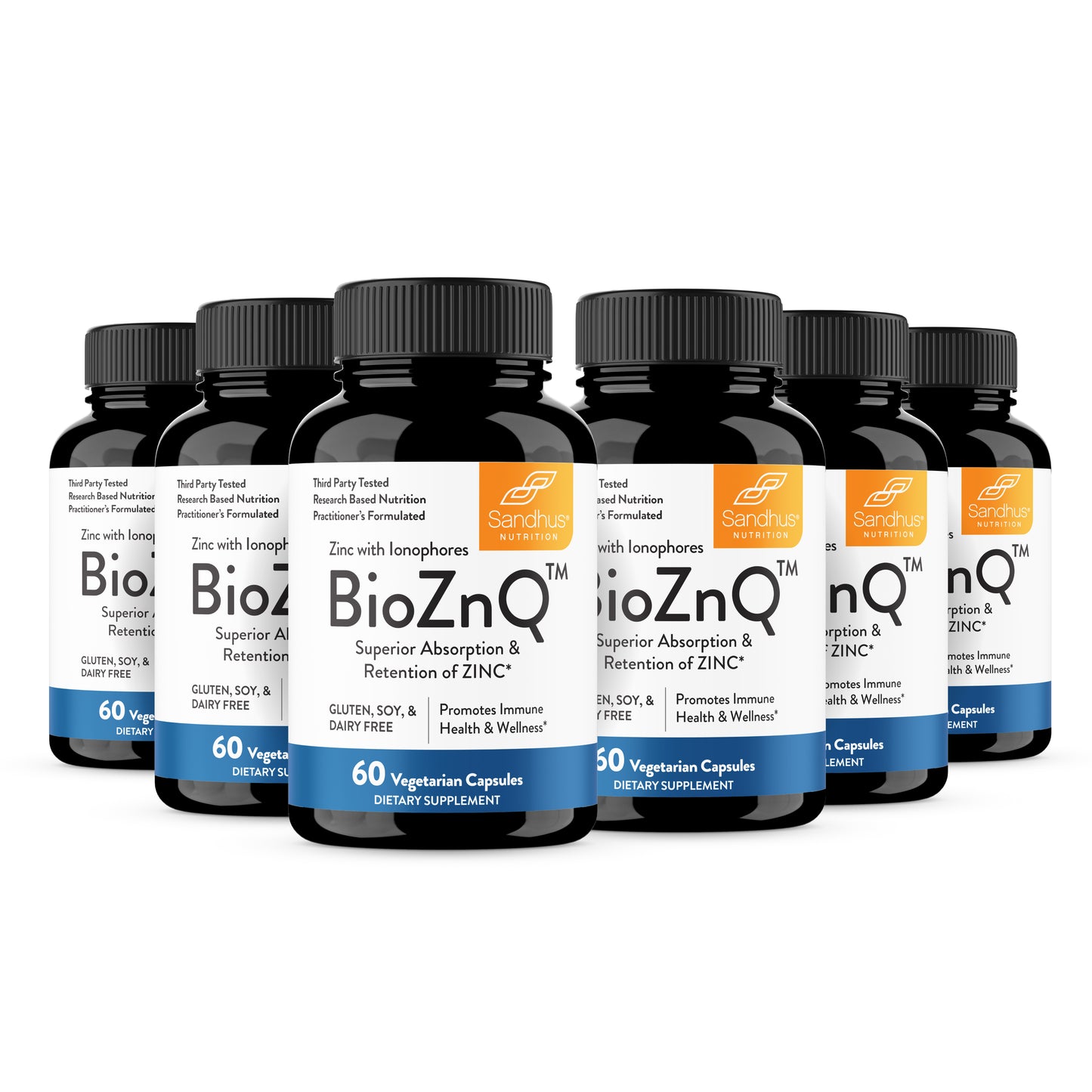 BioZnQ - Zinc with Quercetin Capsules 60 Ct