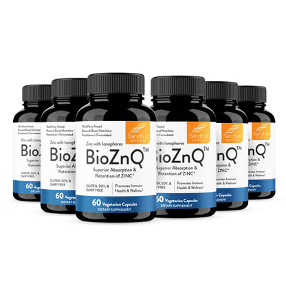 BioZnQ - Zinc with Quercetin Capsules 60 Ct