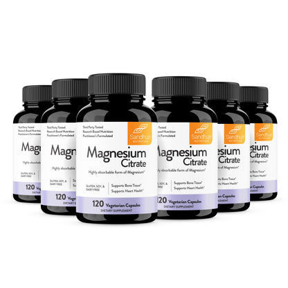 Magnesium Citrate - Capsules 120 Ct