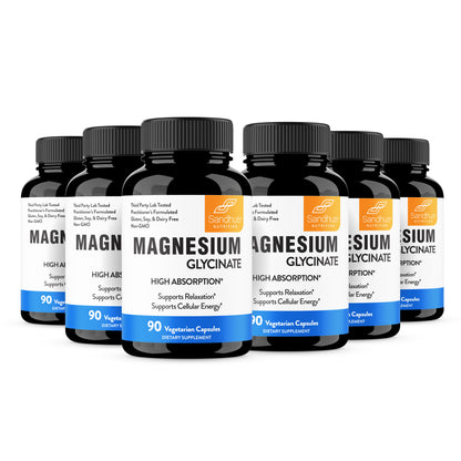 Magnesium Glycinate - Capsules 90 Ct