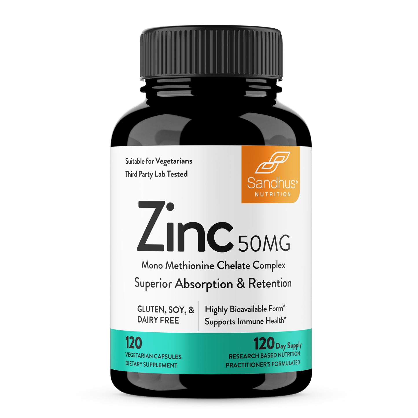 Zinc 50 mg - Capsules 120 Ct