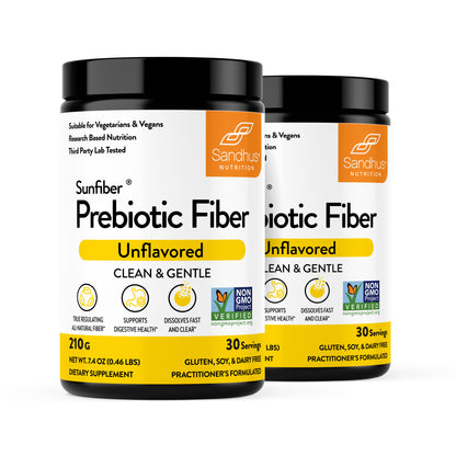 SunFiber® Prebiotic Fiber Unflavored Powder, 30 Servings