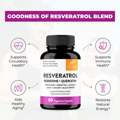 Resveratrol - Capsules 60 Ct