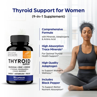 Thyroid Support Capsules 70 Ct