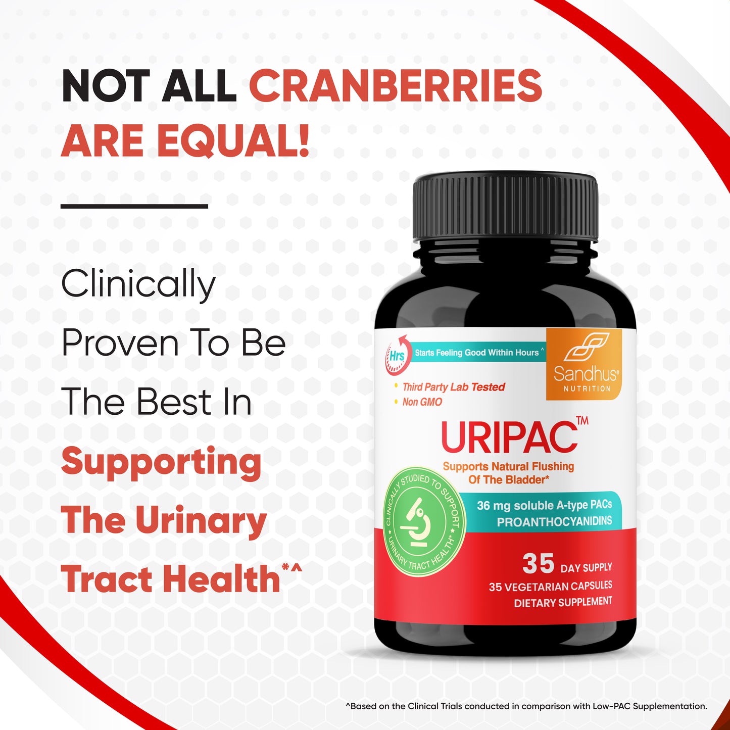 URIPAC Cranberry Fruit Extract - Capsules 35 Ct