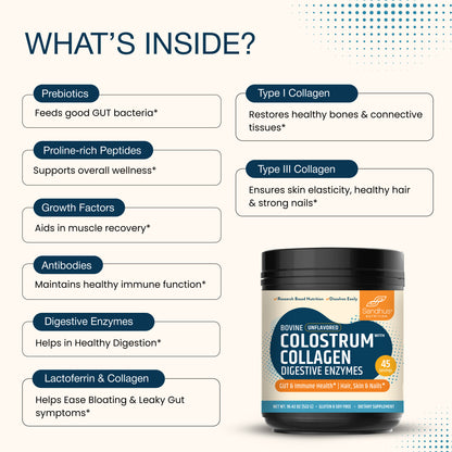 Colostrum with Collagen & Digestive Enzymes  Powder