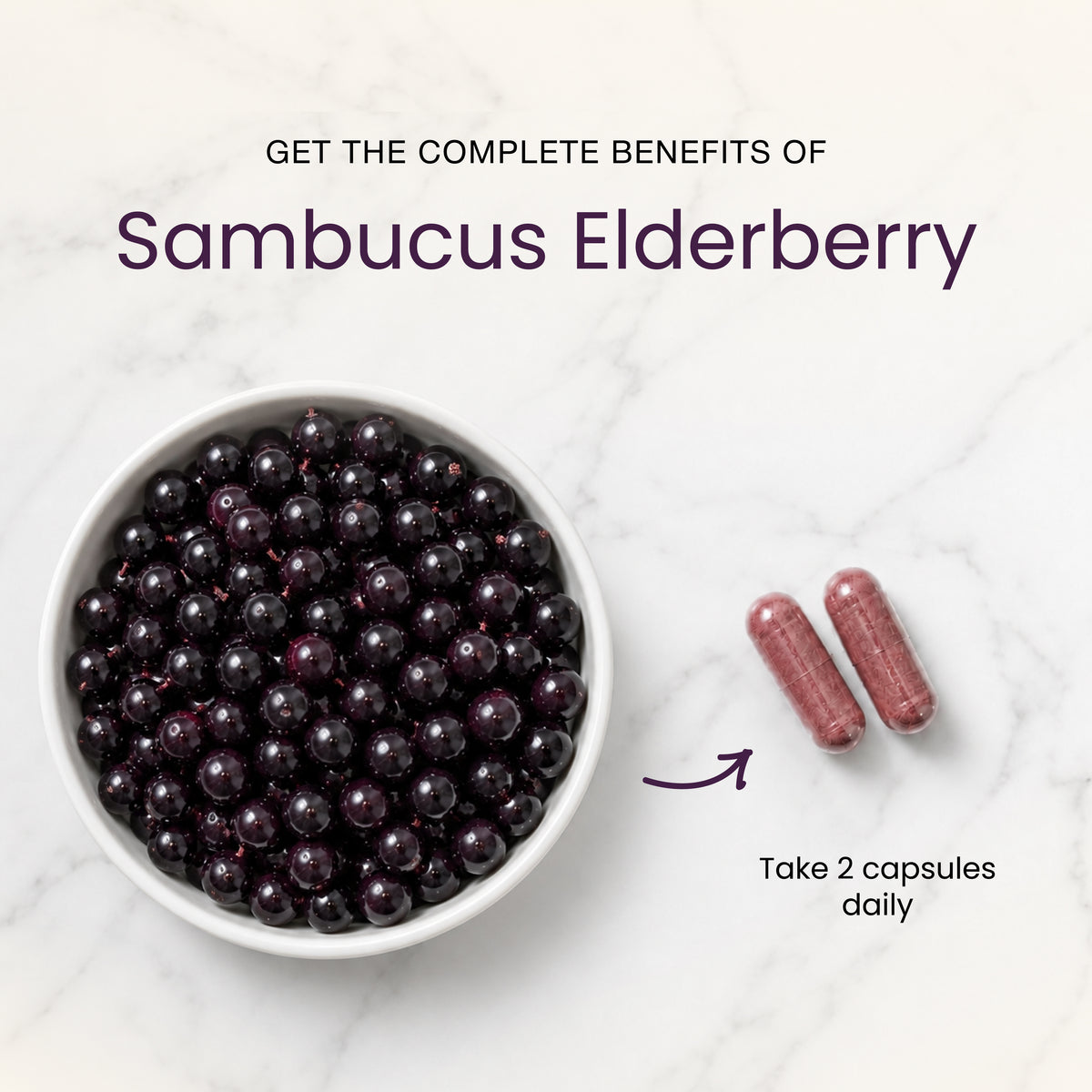 Elderberry With Vitamin D3, Quercetin, Zinc