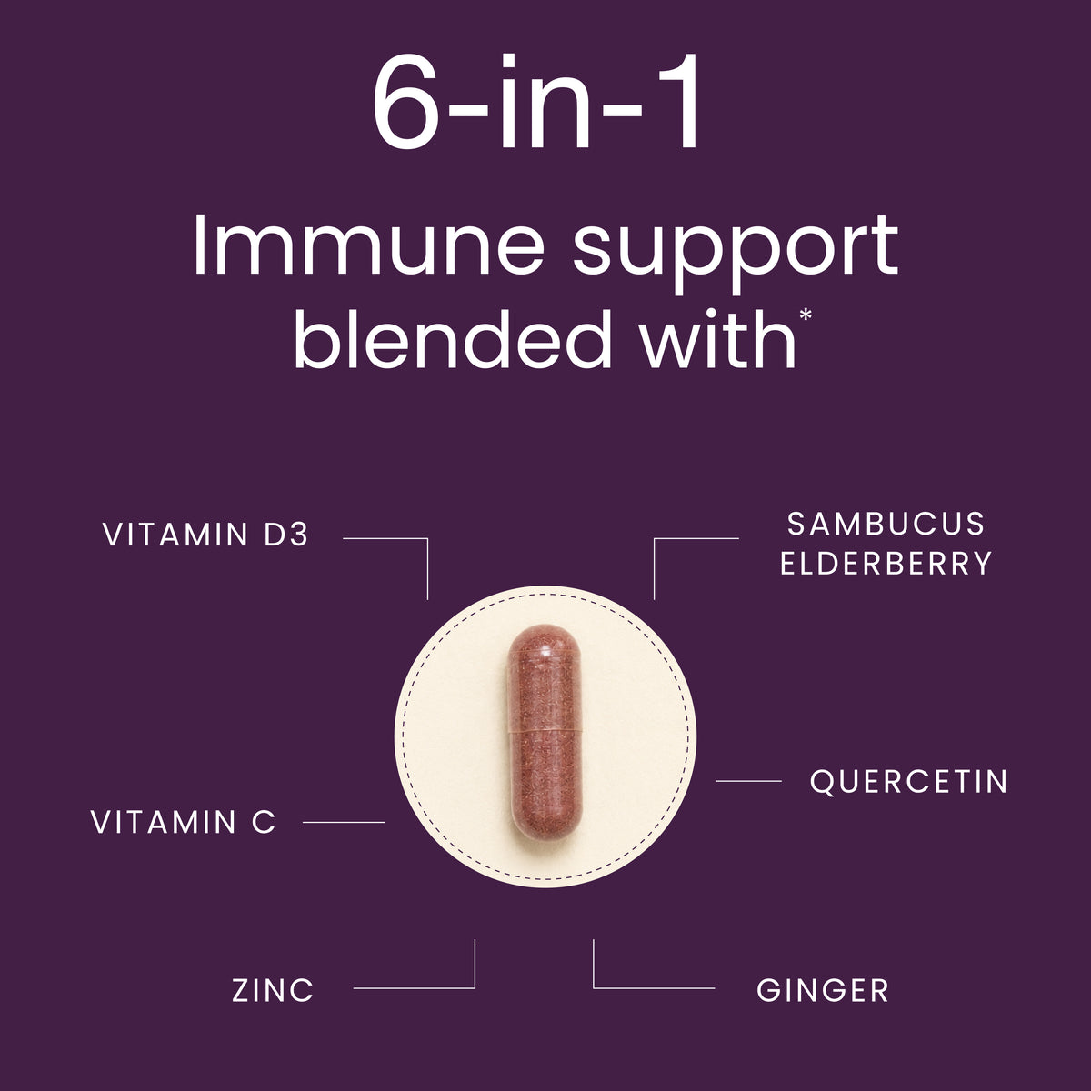 Elderberry With Vitamin D3, Quercetin, Zinc