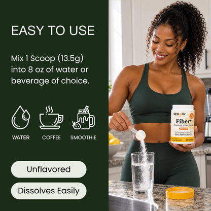 Fiber+ Prebiotic Fiber Boost