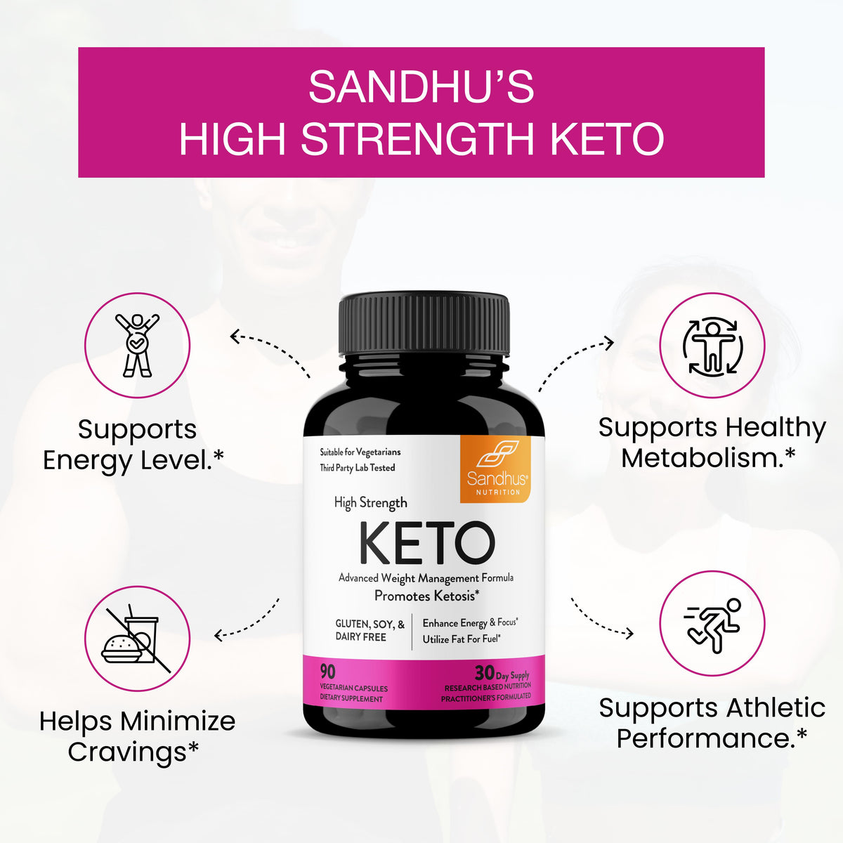 Keto Vegetarian - Capsules 90 Ct