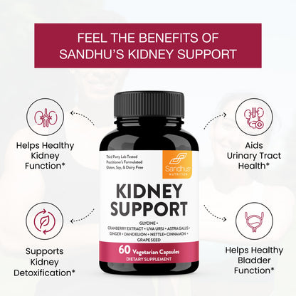 Kidney Support with Glycine & Cranberry Extract
