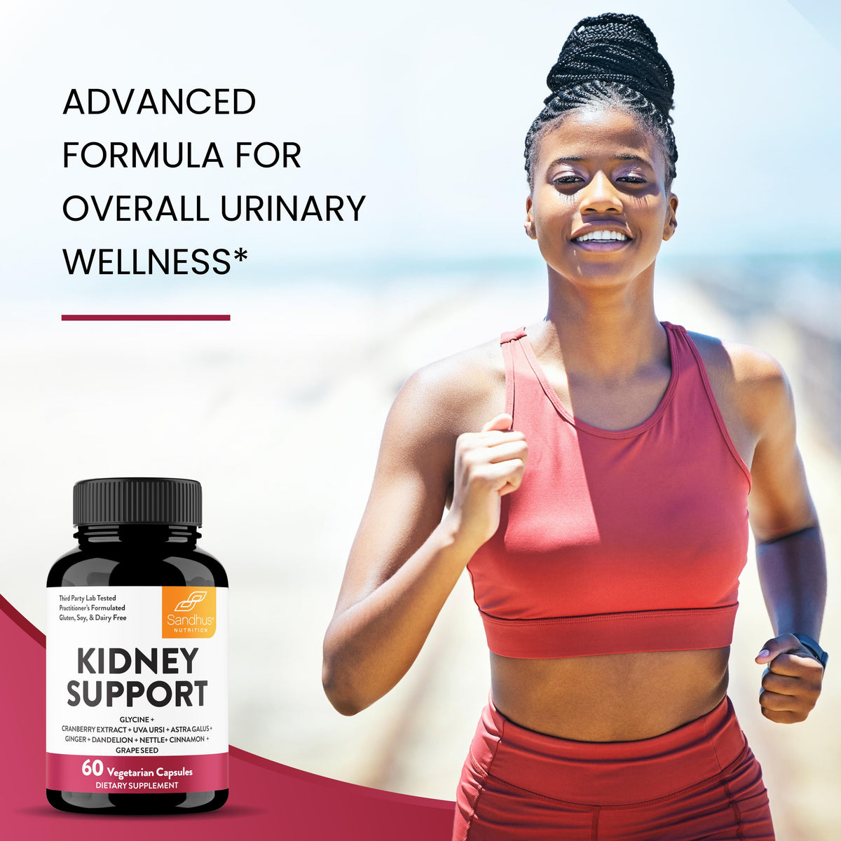 Kidney Support with Glycine & Cranberry Extract