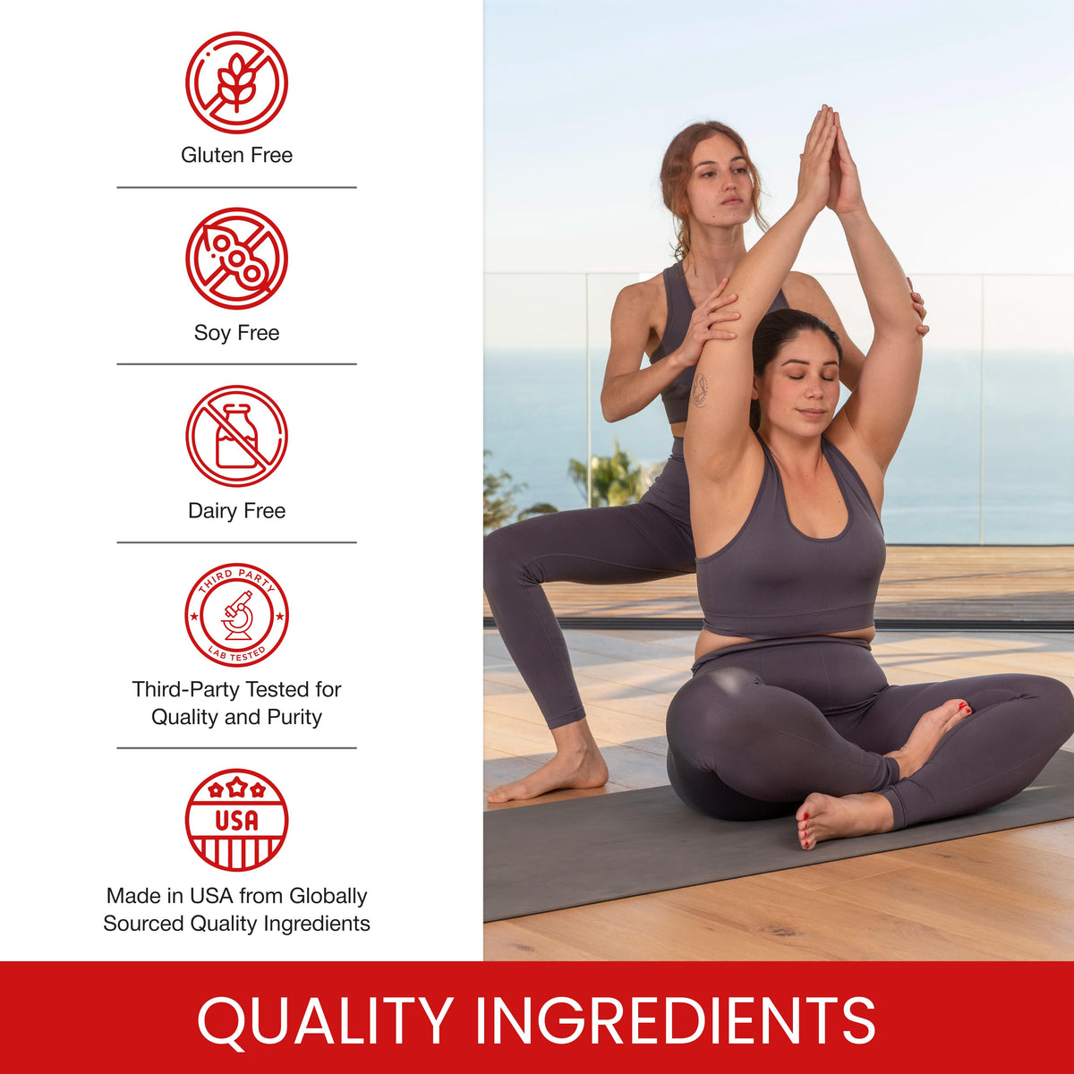 L-Arginine with L-Citrulline DL-Malate, Bergamonte® & Beetroot Powder - Capsules 60 Ct