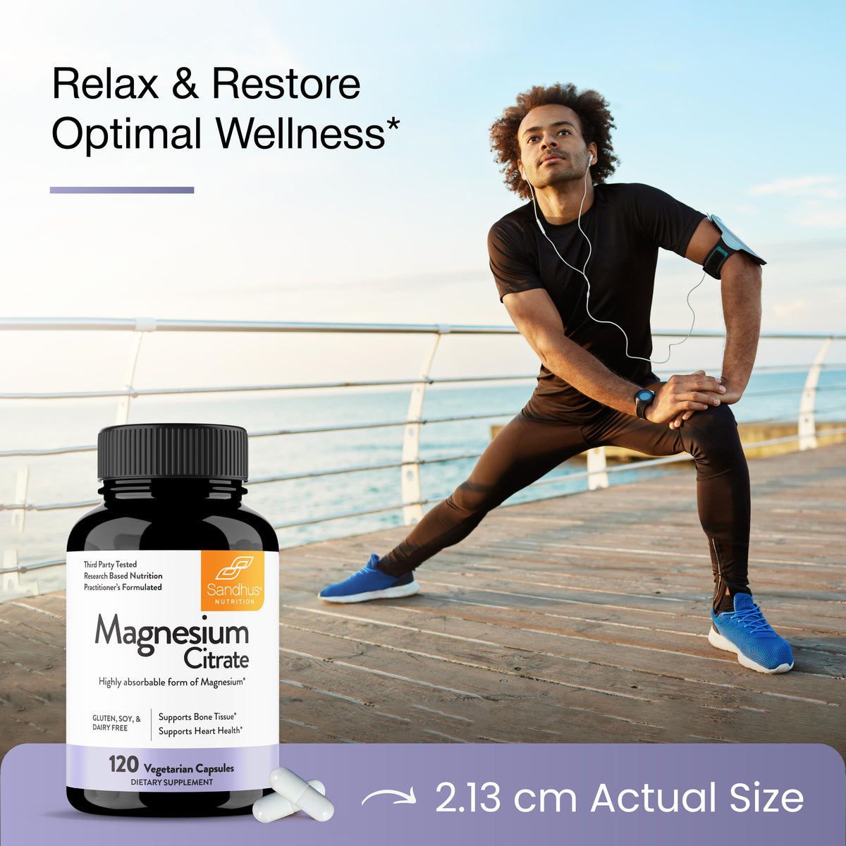 Magnesium Citrate - Capsules 120 Ct