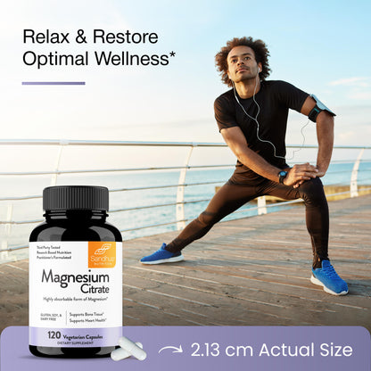 Magnesium Citrate - Capsules 120 Ct