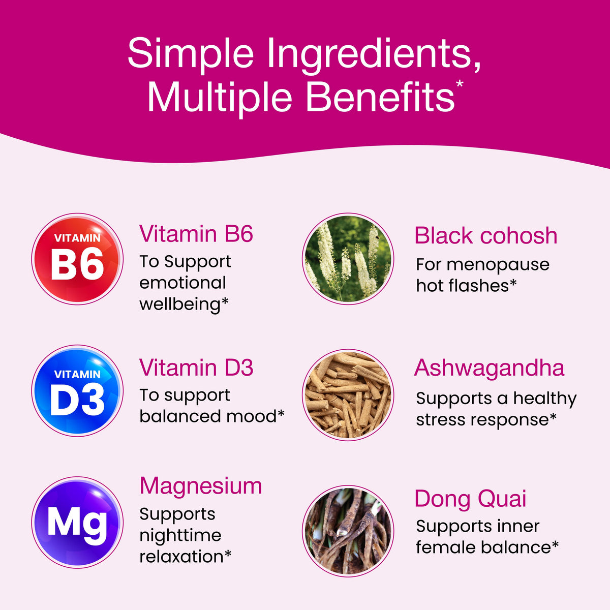 Menopause Support Capsules - 60 Ct