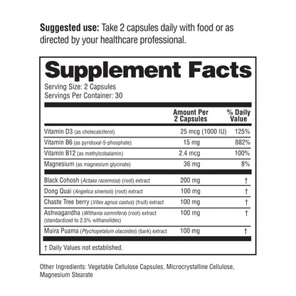 Menopause Support Capsules - 60 Ct
