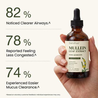 Mullein Leaf Extract with Quercetin Liquid Drops