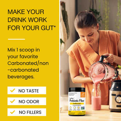SunFiber® Prebiotic Fiber Unflavored Powder, 30 Servings