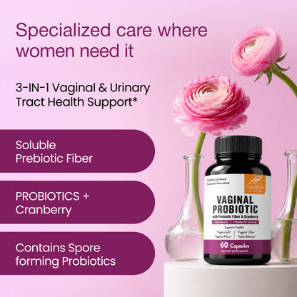 Vaginal Probiotic Capsules – 60 Ct