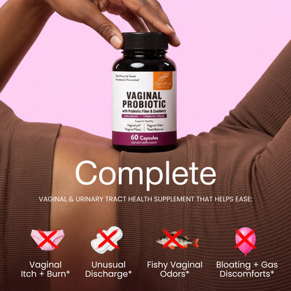 Vaginal Probiotic Capsules – 60 Ct