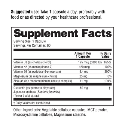 Vitamin D3 + K2 Supplement