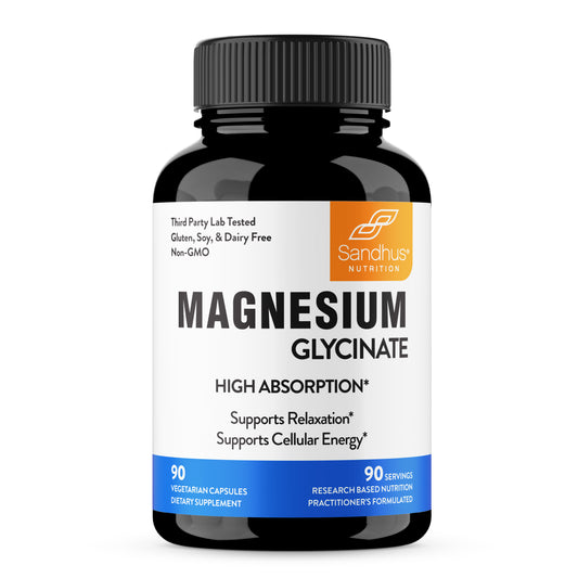 Magnesium Glycinate Capsules 90 Ct