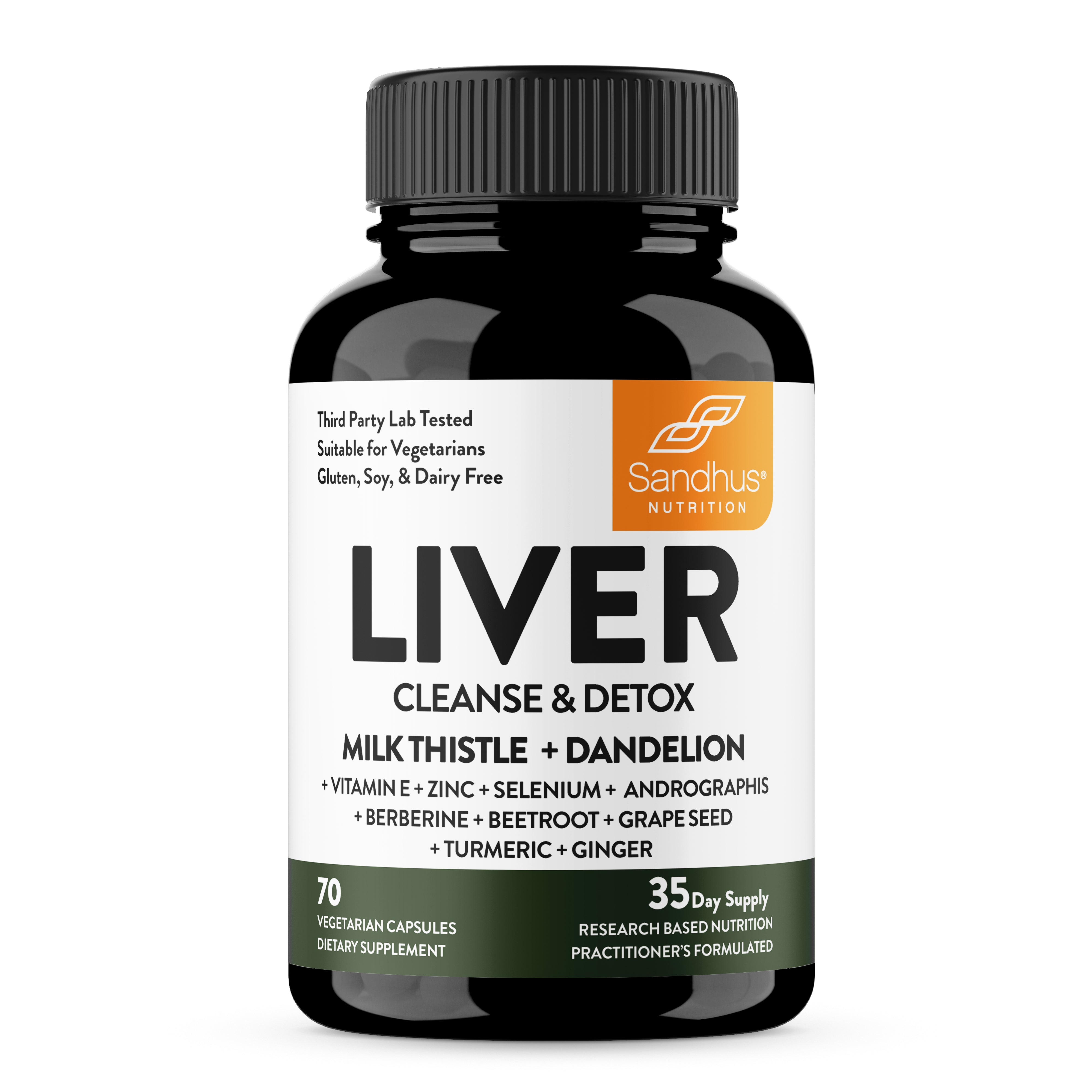 Sandhu’s Liver Cleanse & Detox, Herbal Supplement with 11 potent ingre ...