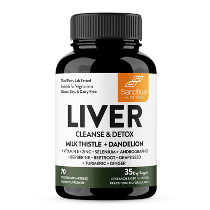 Liver Cleanse & Detox Capsules 70 Ct
