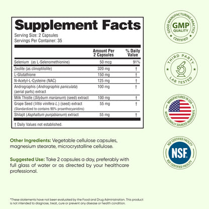 Zeolite Detox Capsules