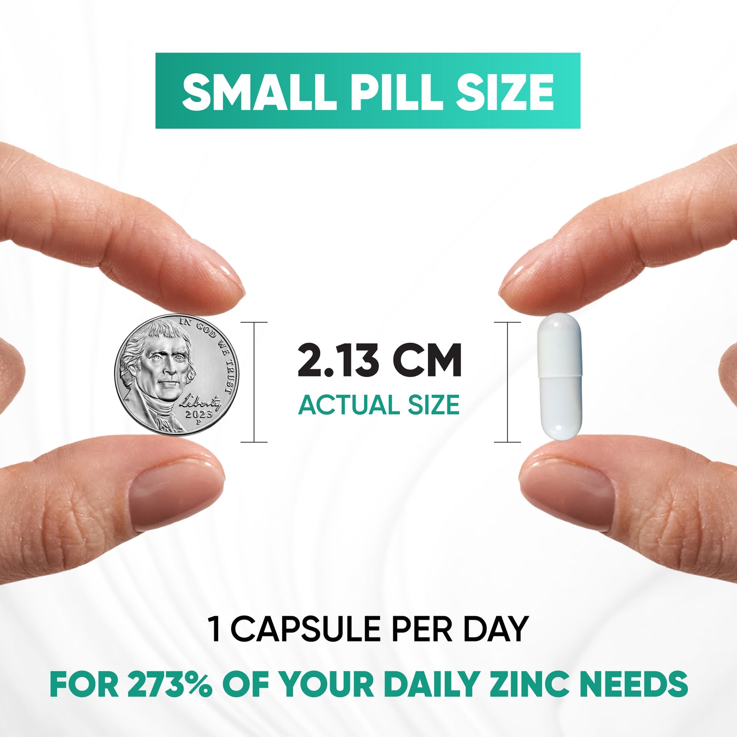 Zinc 30 mg - Capsules 120 Ct