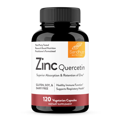 Zinc Quercetin - Capsules 120 Ct